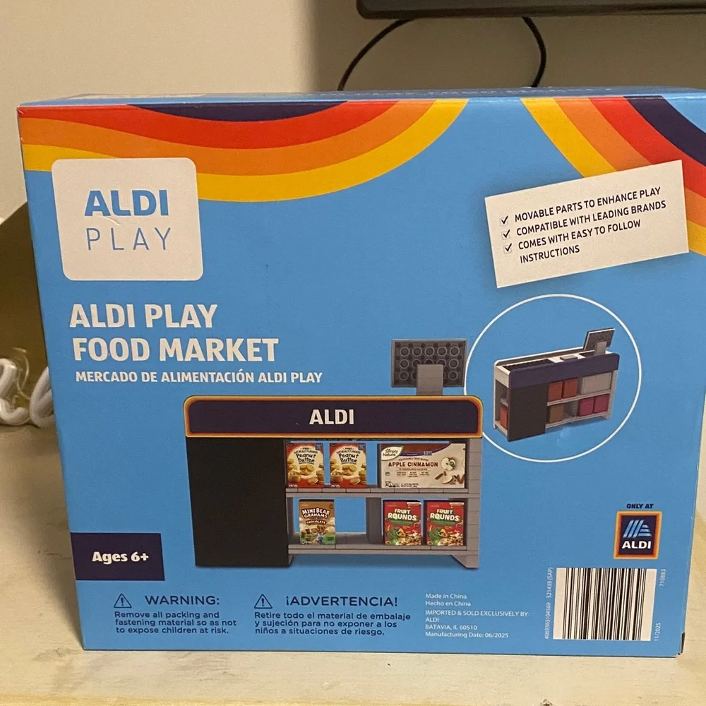 adidas Play Food Market Set - Blue and Black - Picture 2 of 2